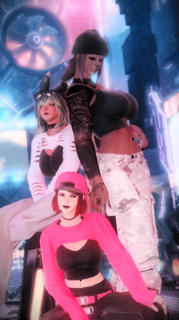 Models: Highlander - Keely Blackthorne; Roegadyn - Jalon Voss